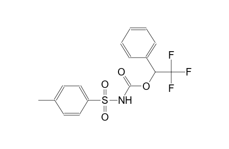 2,2,2-trifluoro-1-phenylethyl (4-methylphenyl)sulfonylcarbamate