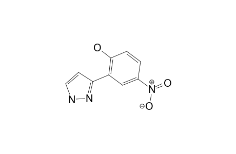 4-Nitro-2-(1H-pyrazol-3-yl)phenol