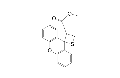 Spiro[thietane-2,9'-[9H]xanthene]-3-carboxylic acid, methyl ester