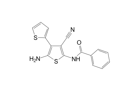 Benzamide, N-(2'-amino-4'-cyano-[2,3']bithiophenyl-5'-yl)-