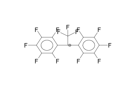 PERFLUORO-1,1-DIPHENYL-1-ETHYL CATION