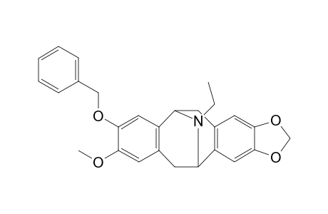 (-)-O-Benzyl-N-ethylnorcaryachine