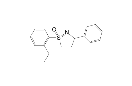 1-(2-Ethylphenyl)-3-phenyl-4,5-dihydro-3H-isothiazole 1-oxide