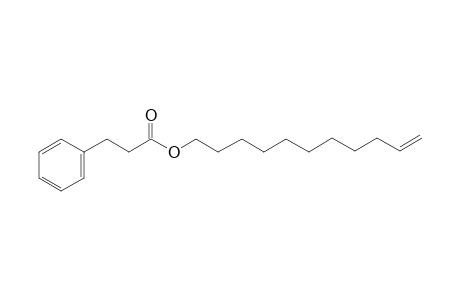 Benzenepropanoic acid, 10-undecenyl ester