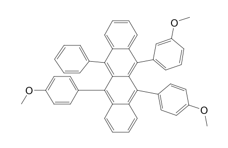 Naphthacene, 5-(3-methoxyphenyl)-6,11-bis(4-methoxyphenyl)-12-phenyl-
