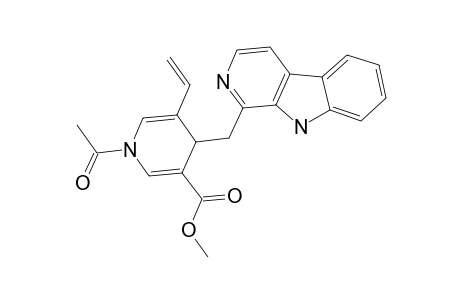 METHYL-1-ACETYL-4-[(BETA-CARBOLIN-1-YL)-METHYL]-5-VINYL-1,4-DIHYDROPYRIDINE-3-CARBOXYLATE