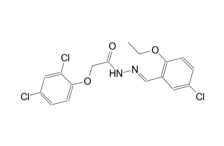 N'-[(E)-(5-chloro-2-ethoxyphenyl)methylidene]-2-(2,4-dichlorophenoxy)acetohydrazide