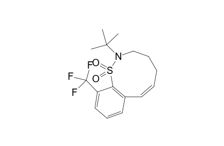 (Z)-2-(tert-Butyl)-11-(trifluoromethyl)-2,3,4,5-tetrahydrobenzo[h][1,2]thiazonine 1,1-dioxide