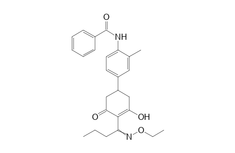 Benzamide, N-[4-[4-[1-(ethoxyimino)butyl]-3-hydroxy-5-oxo-3-cyclohexen-1-yl]-2-methylphenyl]-