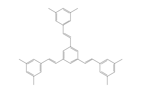 1,3,5-tris[2-(3',5'-Dimethylphenyl)ethen-1-yl]-benzene