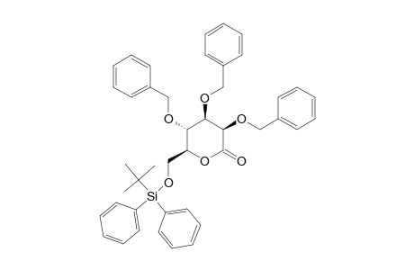 2,3,4-TRI-O-BENZYL-6-O-TERT.-BUTYLDIPHENYLSILYL-D-MANNONO-1,5-LACTONE