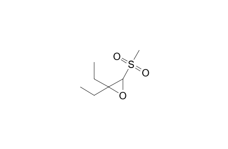 2-Methylsulfonyl-3,3-diethyloxirane