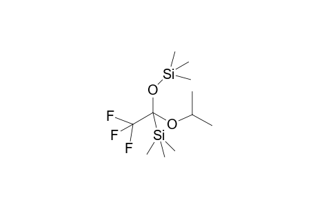 Isopropyl trimethylsilyl 1-trimethylsilyl-2,2,2-trifluoroethane ketal