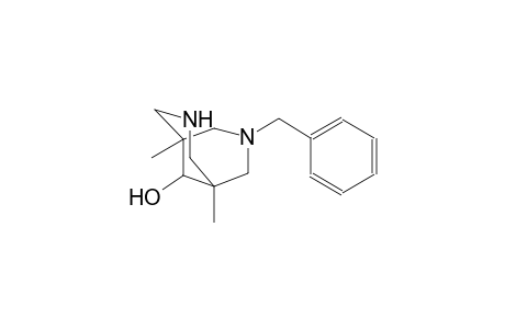 3,7-diazabicyclo[3.3.1]nonan-9-ol, 1,5-dimethyl-3-(phenylmethyl)-