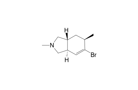 (3aR,5R,7aS)-6-bromanyl-2,5-dimethyl-1,3,3a,4,5,7a-hexahydroisoindole