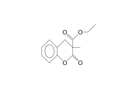 3-Ethoxycarbonyl-3-methyl-3,4-dihydro-benzo-A-pyrone
