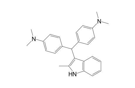 Benzenamine, 4,4'-[(2-methyl-1H-indol-3-yl)methylene]bis[N,N-dimethyl-