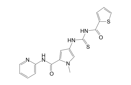 1-{1-methyl-5-[(2-pyridyl)carbamoyl]pyrrol-3-yl}-3-(2-thenoyl)-2-thiourea