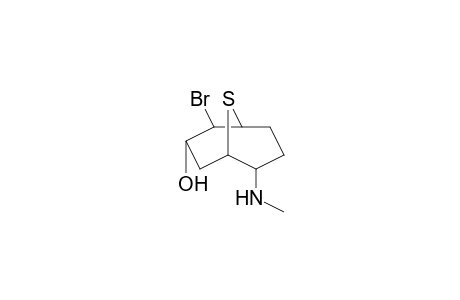 2-Bromo-6-methylamino-9-thiabicyclo[3.3.1]nonan-3-ol