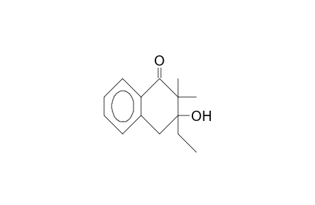 3-Ethyl-3-hydroxy-2,2-dimethyl-3,4-dihydro-naphthalen-1(2H)-one
