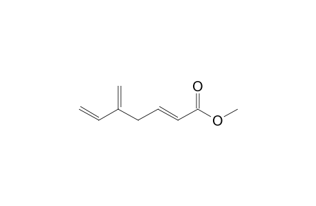 Methyl 2(E)-5-methylene-2,6-heptadienoate