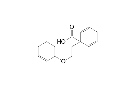 1-(2-cyclohex-2-en-1-yloxyethyl)cyclohexa-2,5-diene-1-carboxylic acid
