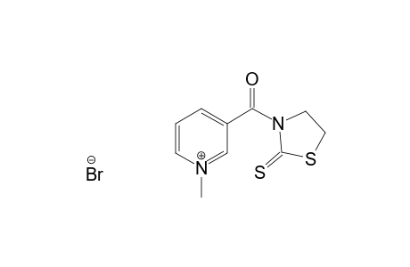 1-Methyl-3-(2-thioxo-1,3-thiazolidine-3-carbonyl)-pyridinium Bromide
