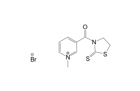 1-Methyl-3-(2-thioxo-1,3-thiazolidine-3-carbonyl)-pyridinium Bromide