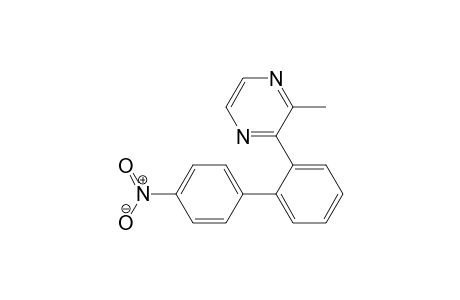 2-Methyl-3-(4'-nitro-[1,1'-biphenyl]-2-yl)pyrazine