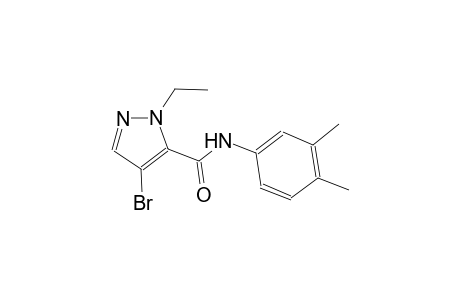 4-bromo-N-(3,4-dimethylphenyl)-1-ethyl-1H-pyrazole-5-carboxamide