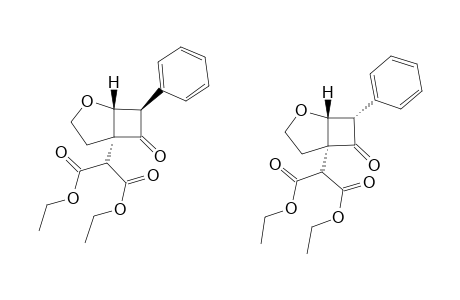 5-[BIS-(ETHOXYCARBONYL)-METHYL]-7-PHENYL-2-OXABICYClO-[3.2.0]-HEPTAN-6-ONE