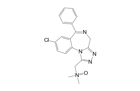 8-Chloro-1-(dimethylamino-methyl)-6-phenyl-4H-S-triazolo(4,3-A)(1,4)benzodiazepine N-1-oxide