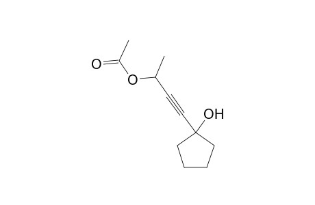 3-(1-Hydroxycyclopentyl)-1-methyl-2-propynyl acetate
