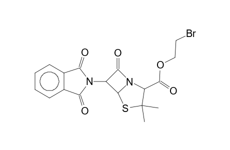 6-(1,3-Dioxo-1,3-dihydroisoindol-2-yl)-3,3-dimethyl-7-oxo-4-thia-1-azabicyclo[3.2.0]heptane-2-carboxylic acid, 2-bromoethyl ester