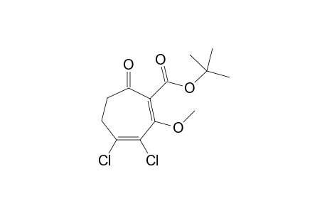 tert-Butyl 3,4-dichloro-2-methoxy-7-oxocyclohepta-1,3-diene-1-carboxylate