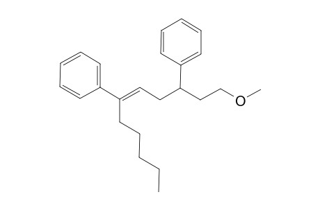 (E)-1-Methoxy-3,6-diphenyl-5-undecene