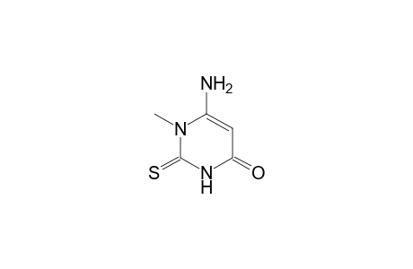 6-Amino-1-methyl-2-thioxo-2,3-dihydropyrimidin-4(1H)-one