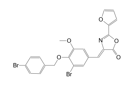 (4Z)-4-{3-bromo-4-[(4-bromobenzyl)oxy]-5-methoxybenzylidene}-2-(2-furyl)-1,3-oxazol-5(4H)-one