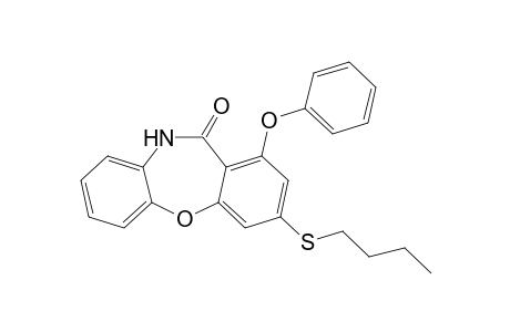 9-(butylthio)-7-phenoxy-5H-benzo[b][1,4]benzoxazepin-6-one