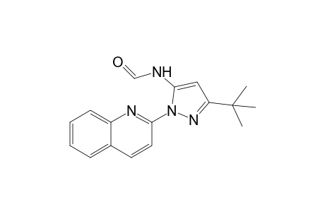 N'-(1-(2-Quinolinyl)-3-tert-butyl-1H-pyrazol-5-yl)-formamide