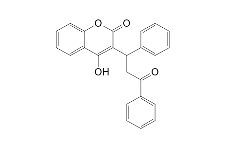 4-Hydroxy-3-(3-oxo-1,3-diphenylpropyl)-2H-chromen-2-one