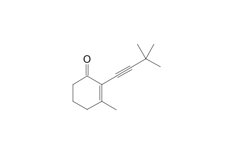 2-(3,3-dimethylbut-1-ynyl)-3-methyl-1-cyclohex-2-enone