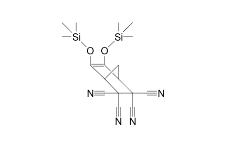 5,6-Bis(trimethylsilyloxy)-bicyclo(2.2.1)hept-5-ene-2,2,3,3-tetracarbonitrile