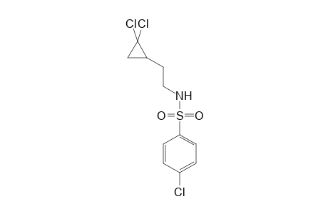 p-chloro-N-[2-(2,2-dichlorocyclopropyl)ethyl]benzenesulfonamide