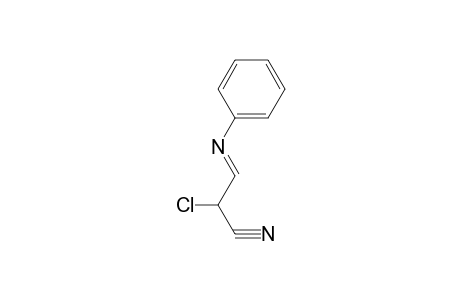 Propanenitrile, 2-chloro-3-phenylimino-
