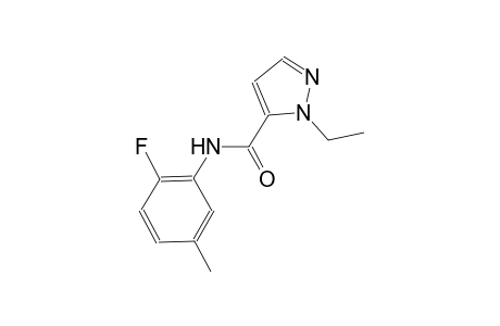 1-ethyl-N-(2-fluoro-5-methylphenyl)-1H-pyrazole-5-carboxamide