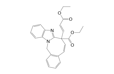 2-[2-(Ethoxycarbonyl)ethenyl]-12,19-diazatetracyclo[10.7.0.0(5,10).0(13,18)]nonadeca-1(19),3,5(10),6,8,13(18)14,16-octaen-2-caeboxylic acid ethyl ester