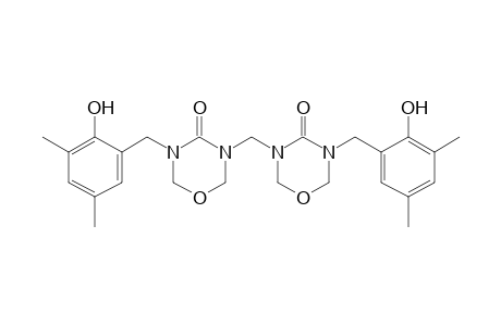 3,3'-METHYLENEBIS[5-(3,5-DIMETHYLSALICYL)TETRAHYDRO-4H-1,3,5-OXADIAZIN-4-ONE]