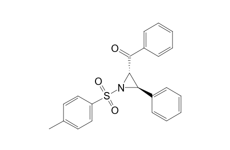 phenyl-[(2S,3R)-3-phenyl-1-(p-tolylsulfonyl)aziridin-2-yl]methanone