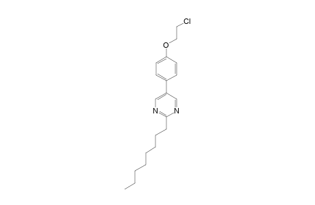 5-[4-(2-CHLOROETHOXY)-PHENYL]-2-OCTYLPYRIMIDINE